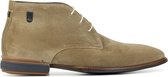 Floris van Bommel Veterboots Heren / Boots / Laarzen / Herenschoenen - Suède   - SFM-50092 - Beige -  Maat 43.5