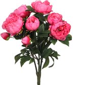 Bouquet de Pivoines Artificielles Mica Decorations - H55 x Ø40 cm - Rose Foncé