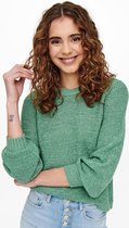 Only Trui Onlgeena L/s Balloon Pullover Nca Knt 15254145 Creme De Menthe Dames Maat - S