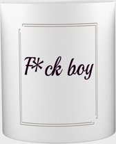 Akyol® F*ckboy Mok met opdruk | fuckboy | Jongen | Grappig | 350 ML inhoud