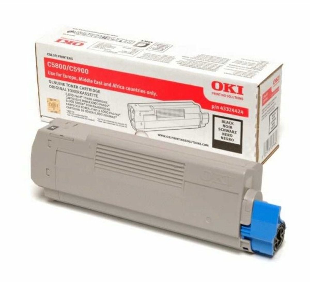 Oki 43324424 - Tonercartridge Zwart