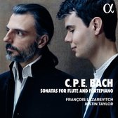 François Lazarevitch & Justin Taylor - C. P. E. Bach: Sonatas For Flute And Fortepiano (CD)