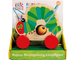 foto van Bambolino Toys Rupsje Nooit Genoeg Trekfiguur 19042