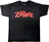 Rob Zombie Kinder Tshirt -Kids tm 12 jaar- Logo Zwart