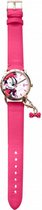 horloge Minnie Mouse analoog meisjes 24 cm roze