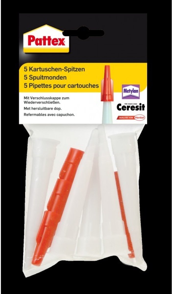 Pattex spuitmonden - 5 stuks