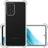 Samsung Galaxy A53 Hoesje Transparant Cover Shock Proof Case Hoes