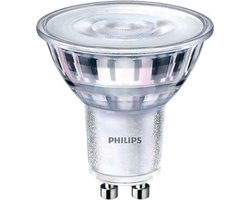 Philips LED Spot GU10 - 4W (50W) - Warm Wit Licht - Dimbaar - 4 stuks