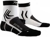 sokken Bike Pro MTB polyamide wit/zwart maat 39-41