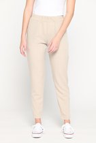 LOLALIZA Gestreepte broek - Beige - Maat 44