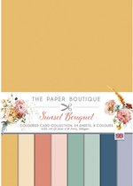 The Paper Boutique Gekleurd papier - Sunset bouquet