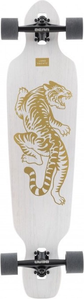 LandYachtz Battle Axe Bengal 38 Drop Through Longboard Wit