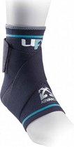 enkelbrace Advanced Compression nylon zwart mt M