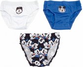 onderbroekenset Mickey Mouse katoen 3 stuks maat 110