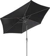 Offset paraplu - UV-bescherming - Staal frame - Waterbestendig - 180g/m2 - Anthraciet - Plaatstandaard - 200 cm