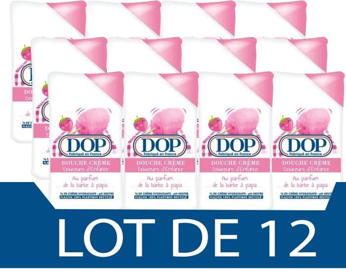 DOP Douchecrème suikerspin - 250 ml x12