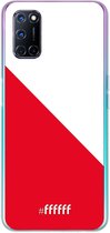 6F hoesje - geschikt voor OPPO A52 -  Transparant TPU Case - FC Utrecht #ffffff