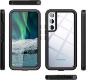 Samsung Galaxy S22 hoesje - Waterdichte Case - Zwart - Just in Case