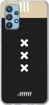 6F hoesje - geschikt voor Samsung Galaxy A32 4G -  Transparant TPU Case - AFC Ajax Uitshirt 2018-2019 #ffffff