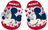 badslippers Mckey Mouse polyurethaan rood mt 32-33