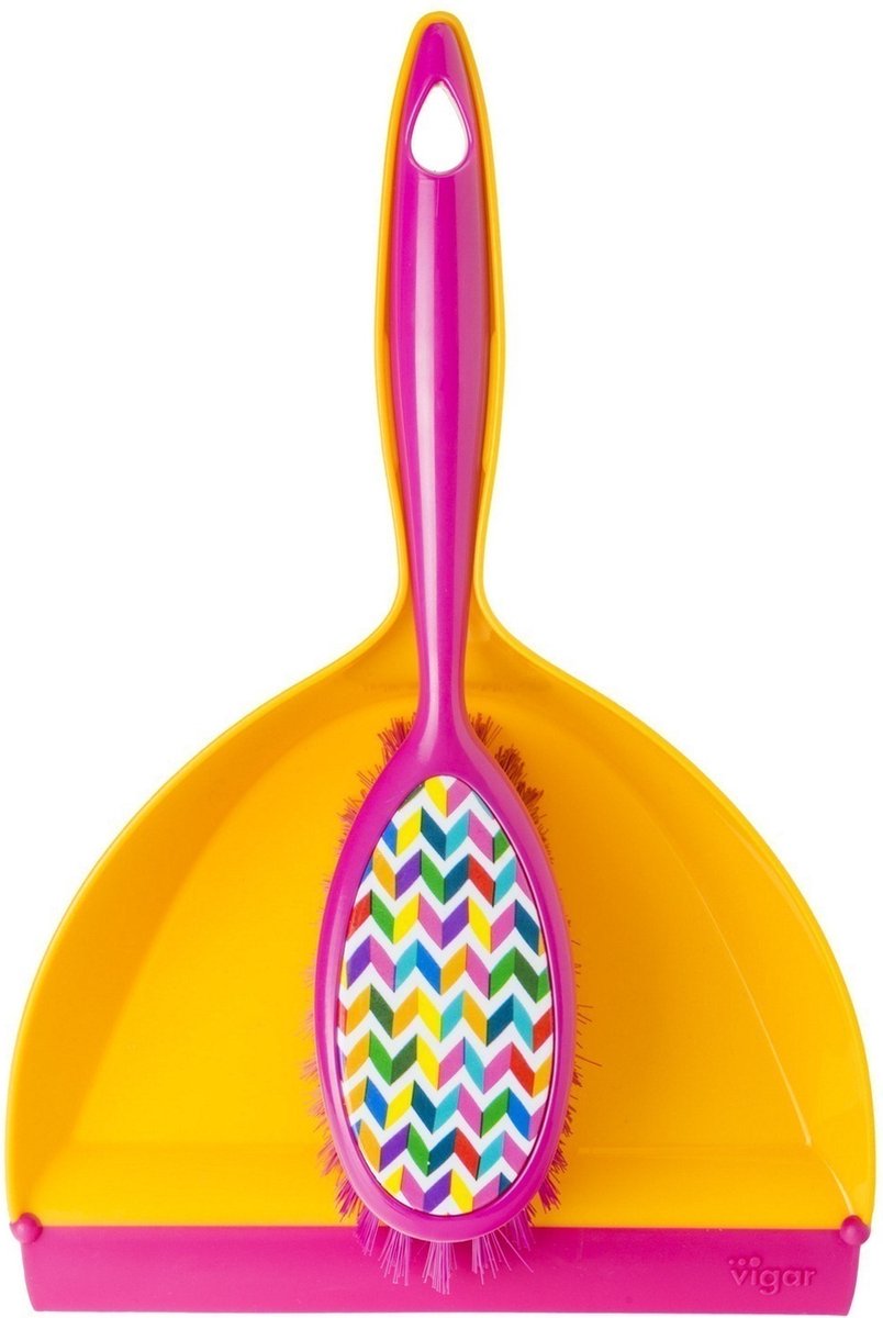 Pelle Et Balayette VIGAR En Bambou - Duo Pratique Pour Nettoyage