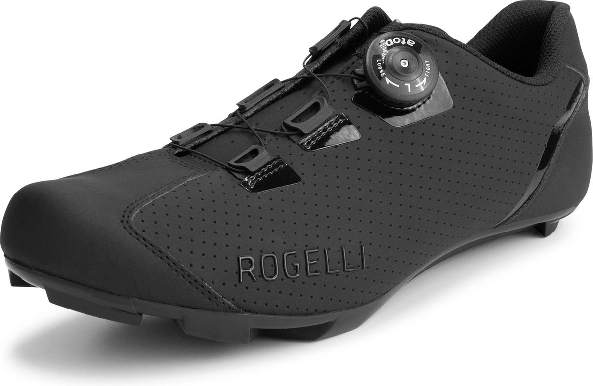 Rogelli R-400 Race Fietsschoenen - Raceschoenen - Unisex - Zwart - Maat 44 - Rogelli