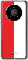 6F hoesje - geschikt voor Huawei P40 Pro -  Transparant TPU Case - Feyenoord #ffffff