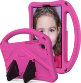 Mobigear Tablethoes geschikt voor Samsung Galaxy Tab A7 Lite Kinder Tablethoes met Handvat | Mobigear AeroArmor - Roze