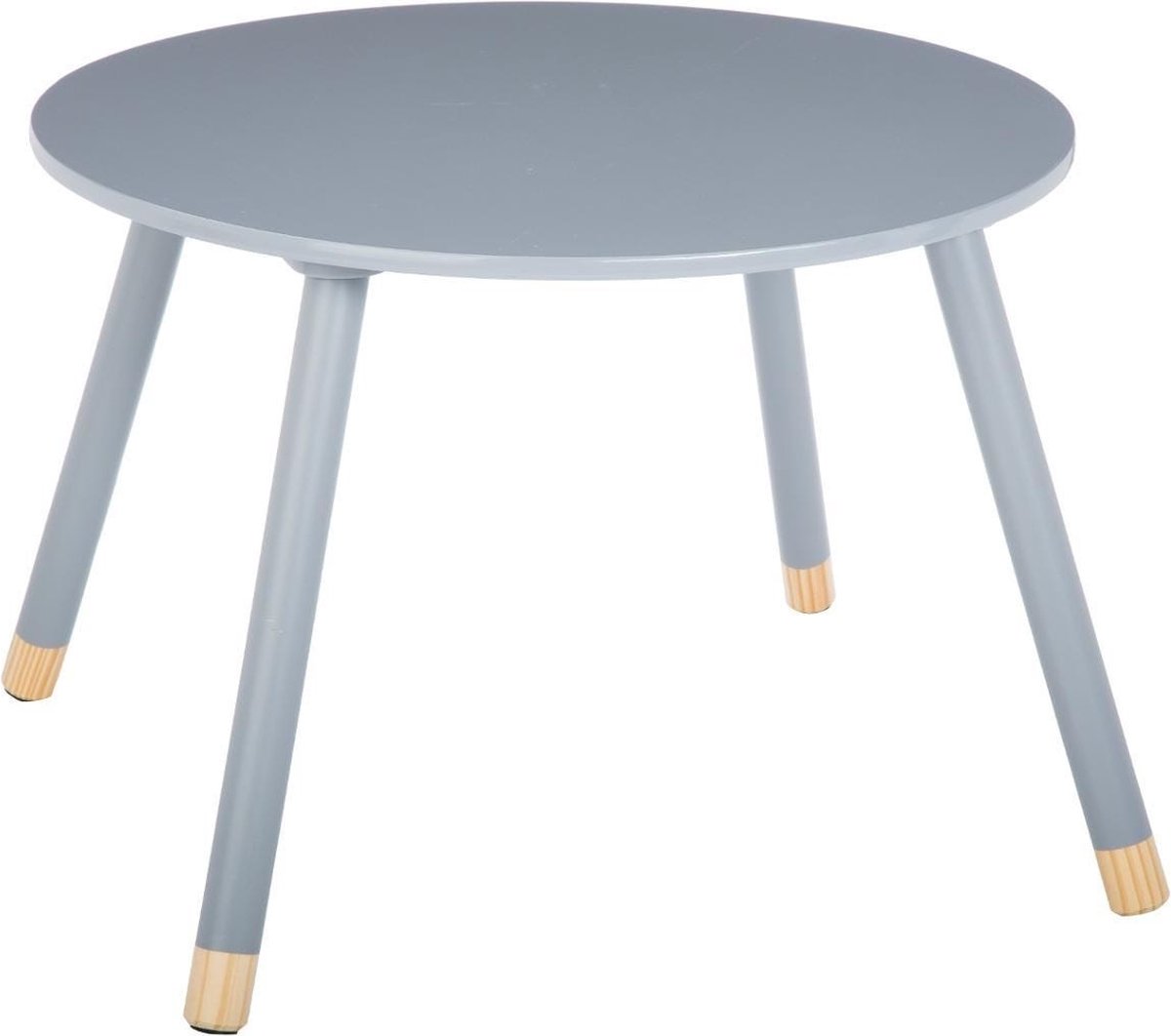 Alice's Garden Table Ronde Et Deux Tabourets Pour Enfants Naturel