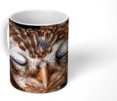 Mok - Uil - Slaap - Boom - 350 ML - Beker - Uitdeelcadeautjes