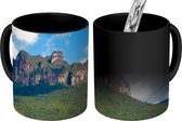 Magische Mok - Foto op Warmte Mok - Meer voor het berglandschap van het Nationaal park Canaima in Venezuela - 350 ML - Uitdeelcadeautjes