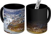 Magische Mok - Foto op Warmte Mok - Theems - Londen - Architectuur - 350 ML - Uitdeelcadeautjes