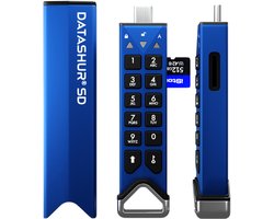 iStorage datAhsur SD flashdrive (module) – Single Pack – inclusief iStorage 512GB MicroSD Card
