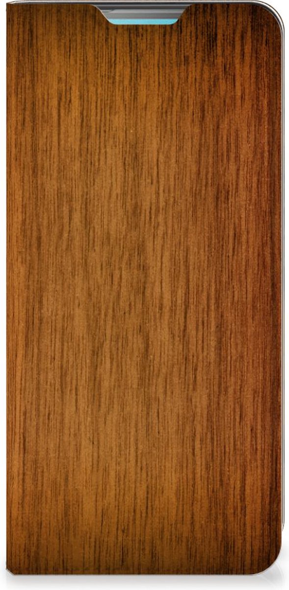 Samsung Galaxy A53 Book Wallet Case Donker Hout