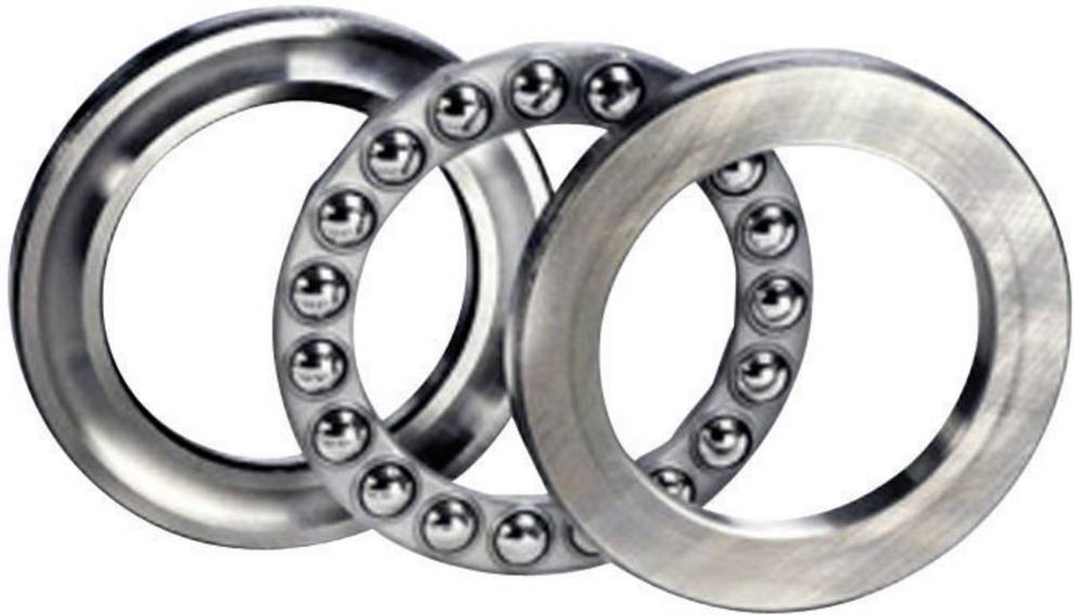 UBC Bearing 51100 Groefkogellager, axiaal Buitendiameter: 24 mm Toerental (max.): 7000 omw/min