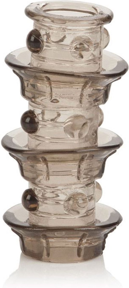 Goedkoopste CalExotics - Triple Stacker Girth Ring - Sleeves Penis Transparant