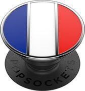 PopSockets PopGrip - Verwisselbare Telefoonbutton en Standaard - Enamel Franse Vlag