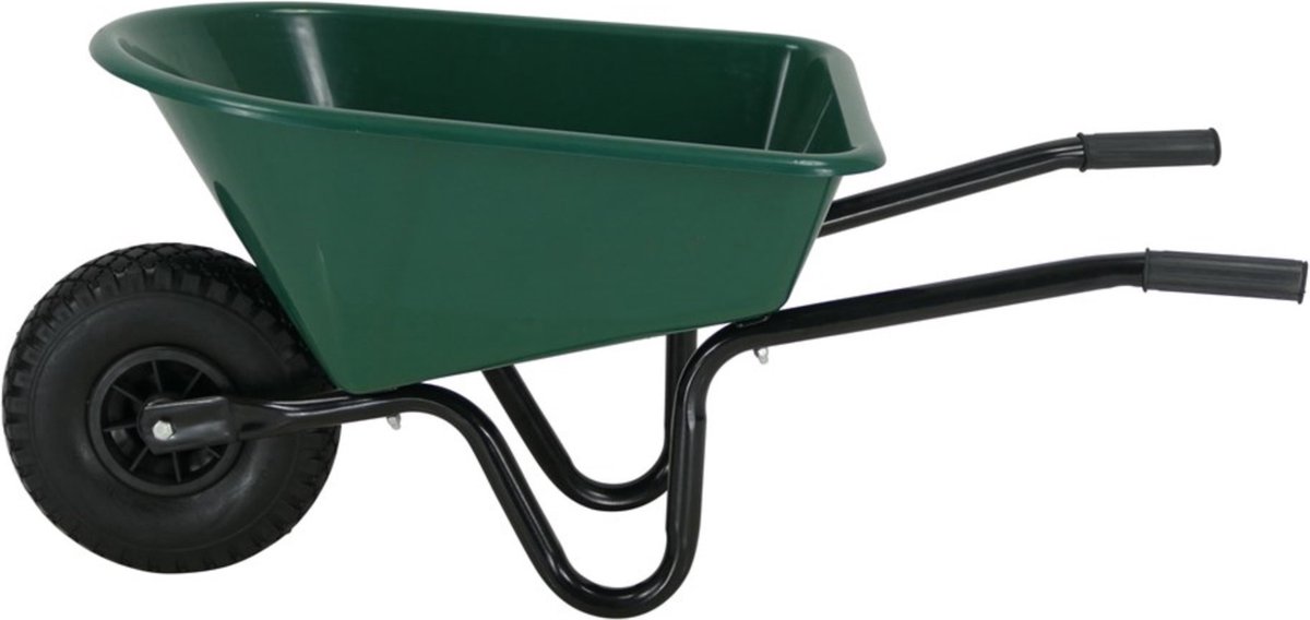 MM Eurotool Kinderkruiwagen Metaal met Kunststof Bak - Groen — afbeelding 7