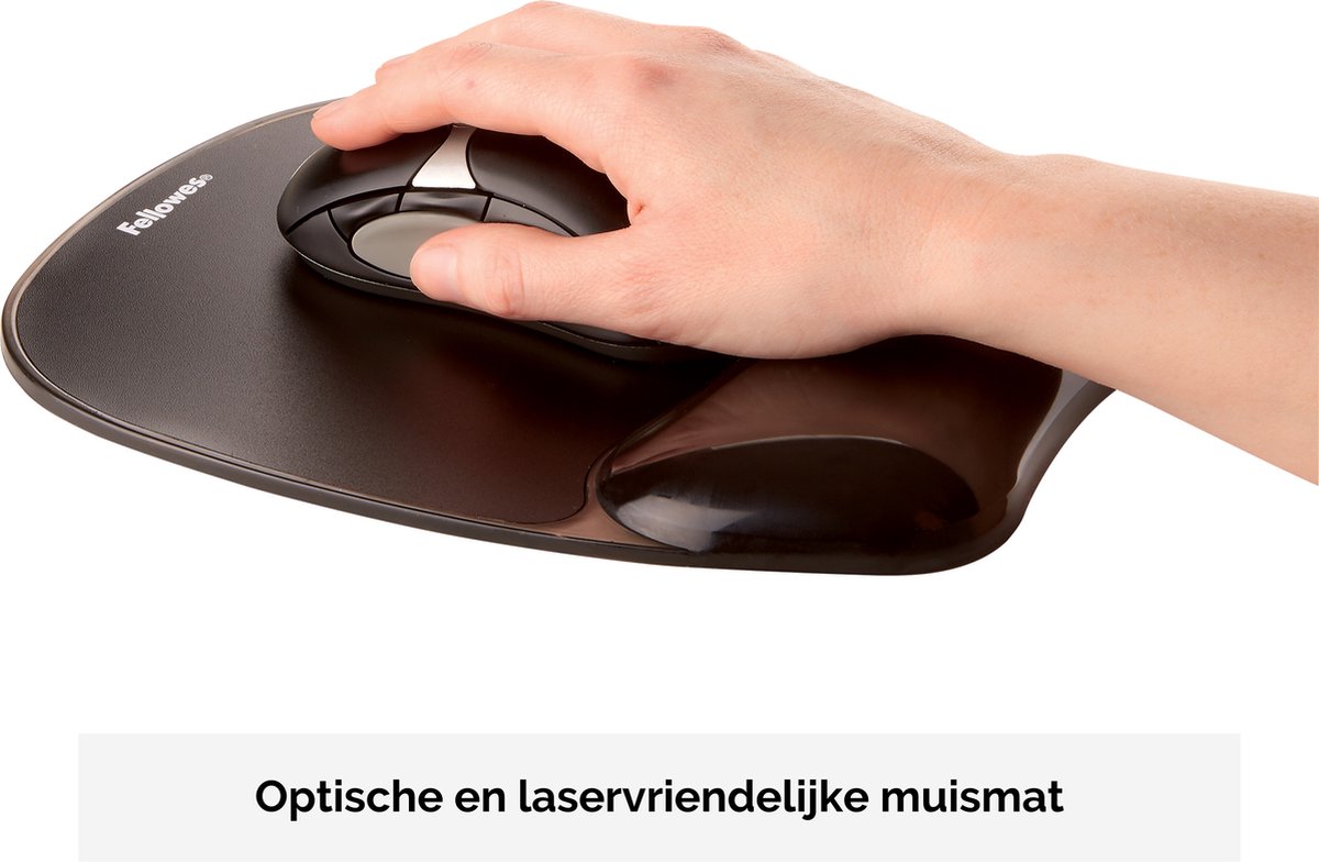 Fellowes 9112101 muismat met polssteun