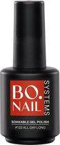 BO.NAIL BO.NAIL Soakable Gelpolish #123 All Day Long (15ml) - Topcoat gel polish - Gel nagellak - Gellac