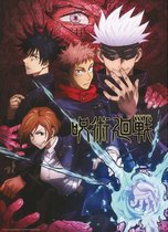 ABYstyle Jujutsu Kaisen Artwork  Poster - 38x38cm