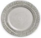 Mateus Collection  - Ontbijtbord Stripes 20cm grey - Kleine borden