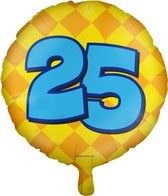 Happy foil balloons - 25 years