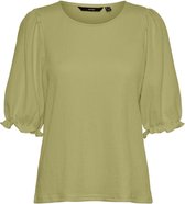 Vero Moda T-shirt Vmpam Ss Top Jrs 10265422 Sage Dames Maat - XS