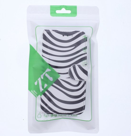 Samsung Galaxy S20 Ultra Bookcase Zebra - étui portefeuille - ZT Accessoires