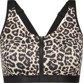 Hunkemöller Dames - Sport collectie - HKMX Sport bh The Pro Level 3  - Bruin - maat E75