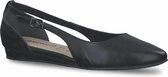 Tamaris Dames Ballerina 1-1-24220-38 003 smal Maat: 37 EU