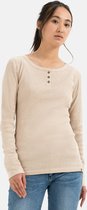 camel active Henley shirt met lange mouwen van biologisch katoen