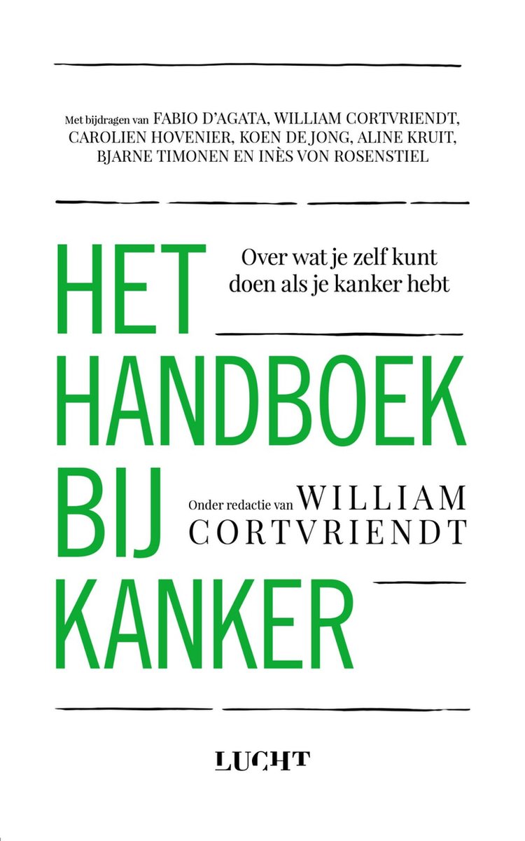 Omslag van Het handboek bij kanker