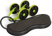 Kuufy® Dubbele Spier Trainer Wiel - Fitness Apparatuur - Hoge Kwaliteit - Antislip - Voor Thuisgebruik En De Gym - Stevig